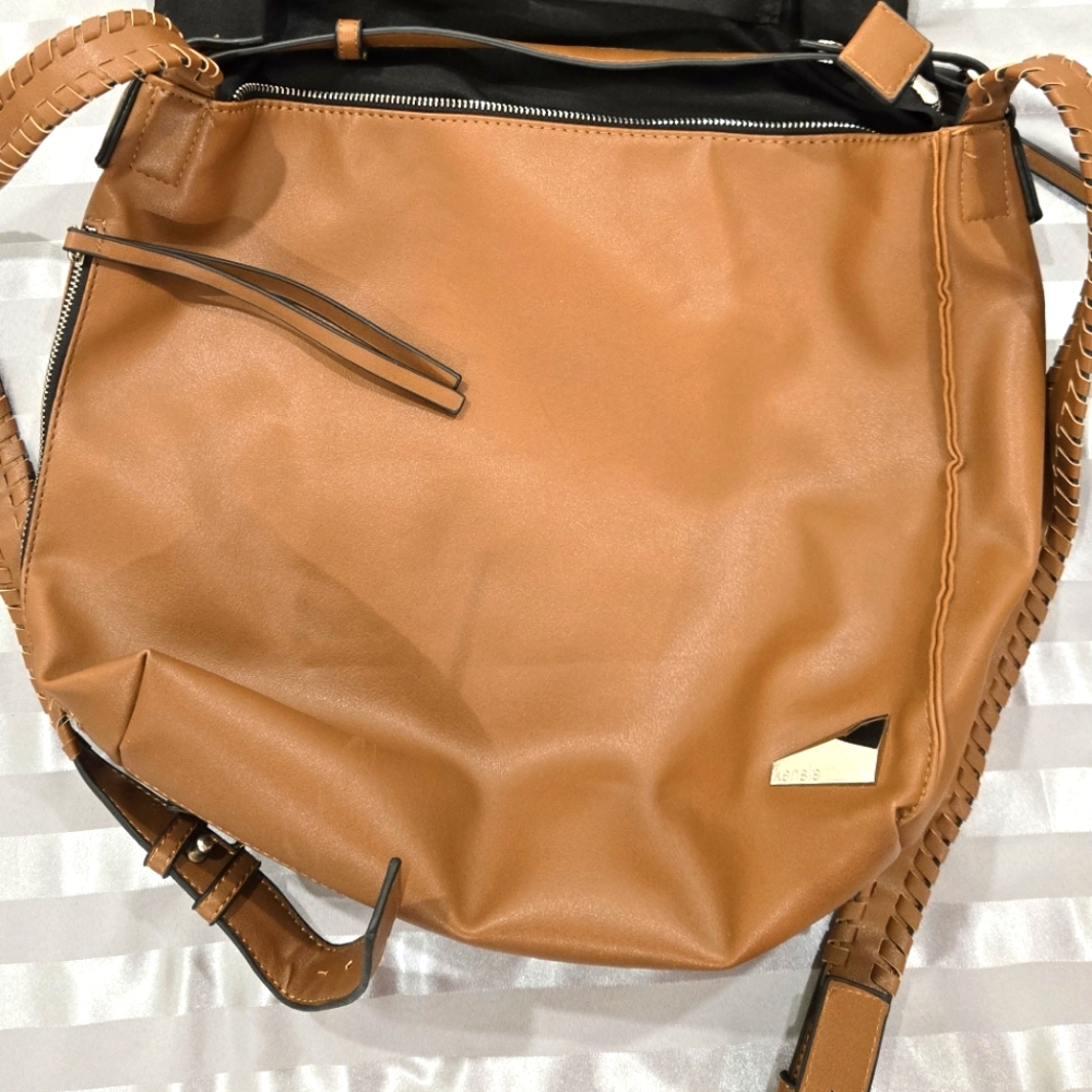 Kensie 2-in-1 Tan Hobo Bag/Bagpack (As Good As New)